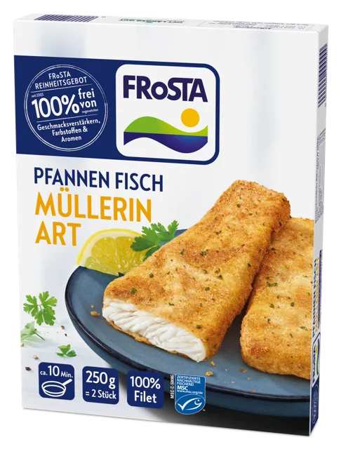 Frosta Fischpfanne Verpackung