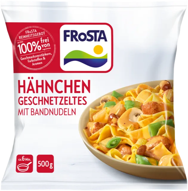 Frosta Geschnetzeltes Verpackung
