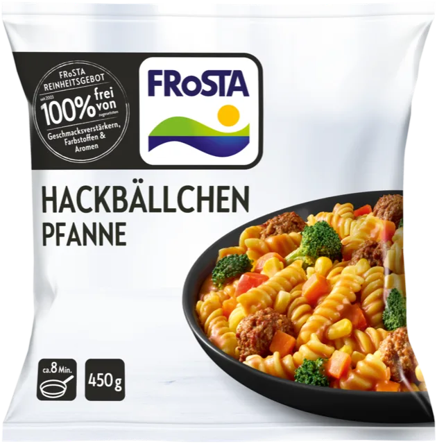 Frosta Hackbällchenpfanne Verpackung